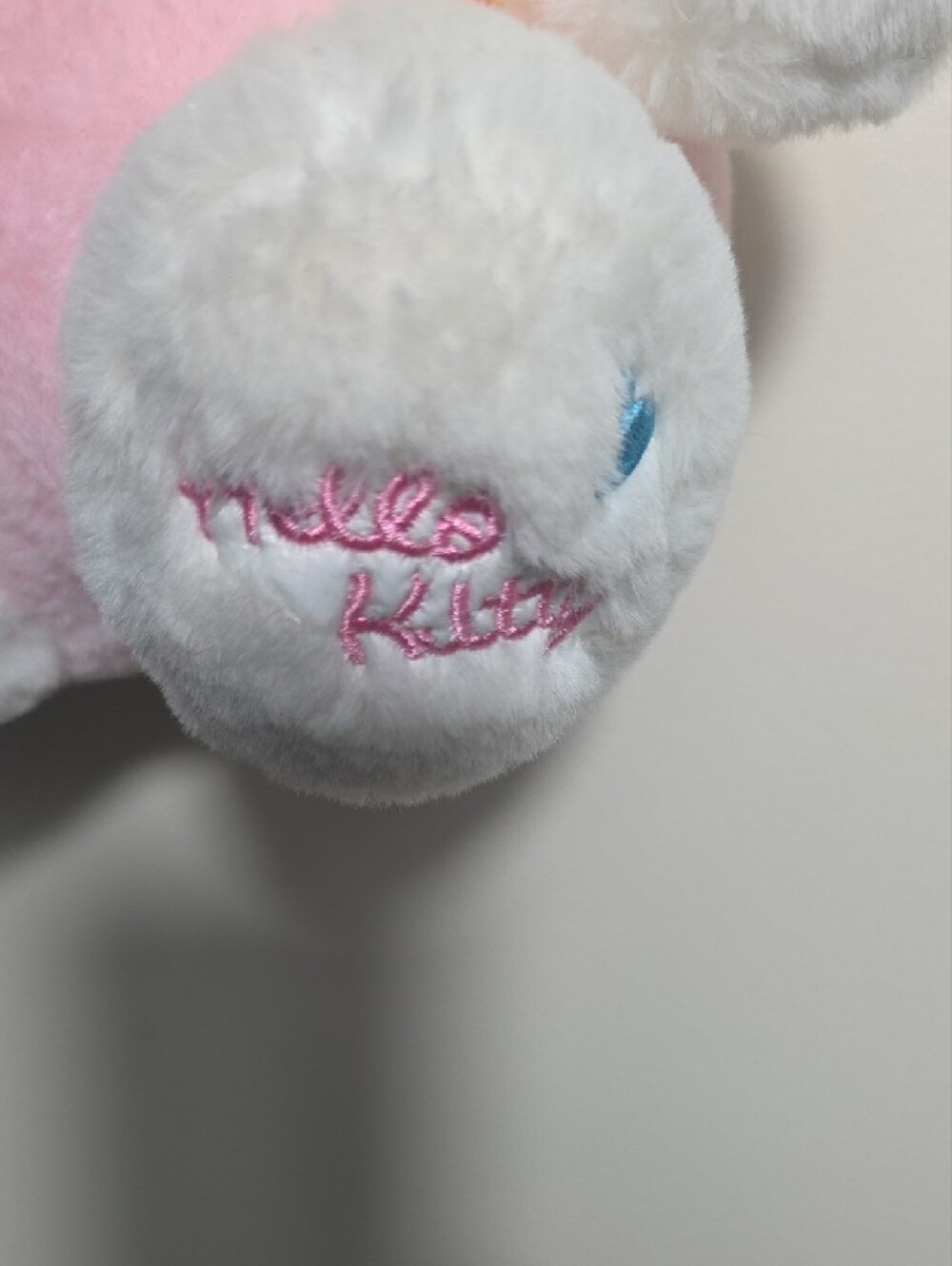 Sanrio Hello Kitty Plush Backpack - White, Pink & Yellow - Picture 2 of 5
